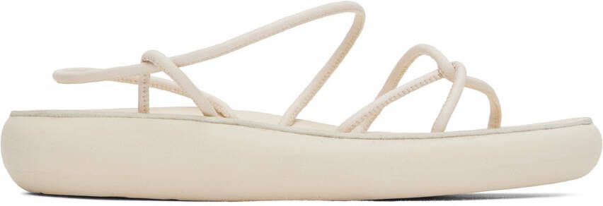 Ancient Greek Sandals Off-White Taxidi Comfort Sandals - Picture 5