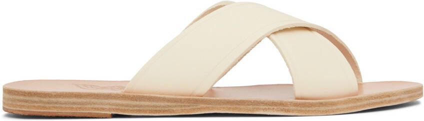 Ancient Greek Sandals Off-White Thais Sandals - Picture 5