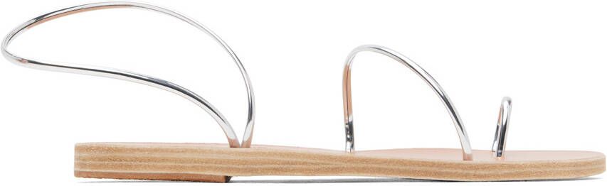 Ancient Greek Sandals Silver Chora Sandals - Picture 5