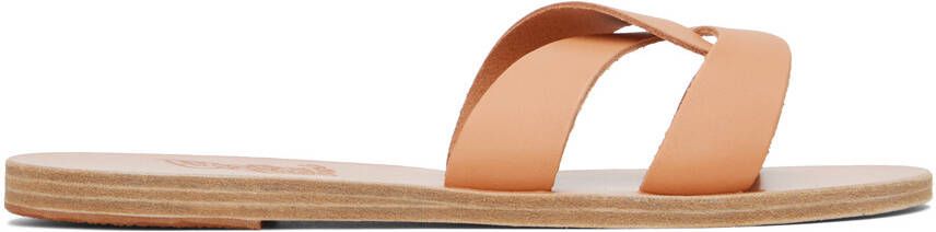 Ancient Greek Sandals Tan Desmos Sandals - Picture 5