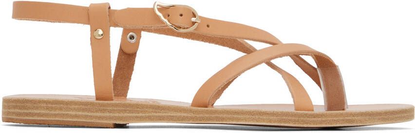 Ancient Greek Sandals Tan Semele Sandals
