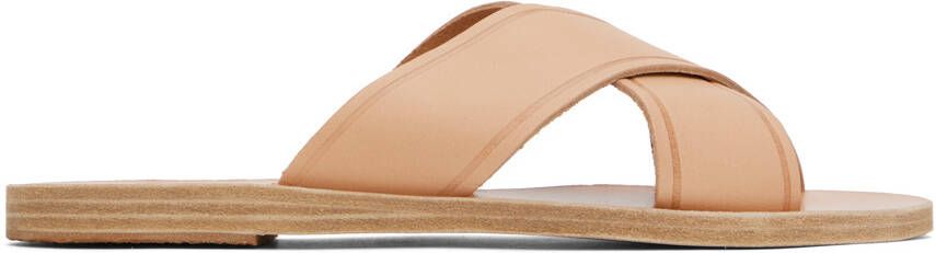 Ancient Greek Sandals Tan Thais Sandals - Picture 3