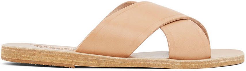 Ancient Greek Sandals Tan Thais Sandals - Picture 6