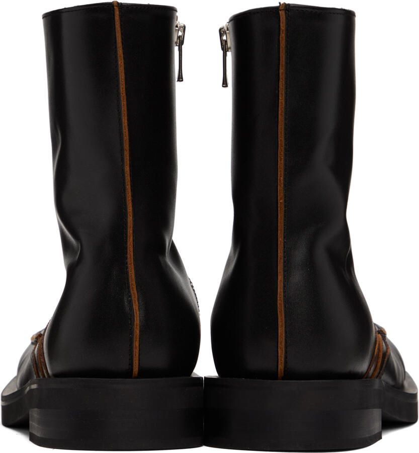 Andersson Bell Black Dayne Zip-Up Boots
