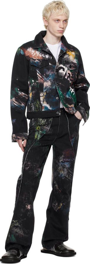 Andersson Bell Black Western Mules - Picture 2