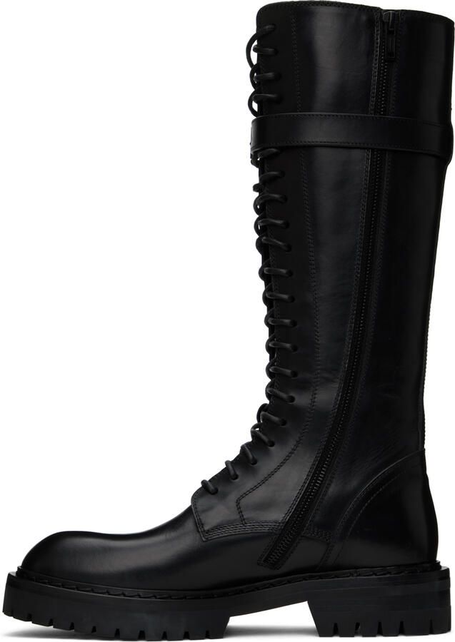 Ann Demeulemeester Black Alec High Boots - Picture 3