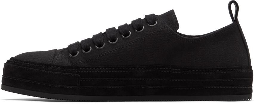 Ann Demeulemeester Black Denim Gert Sneakers - Picture 3