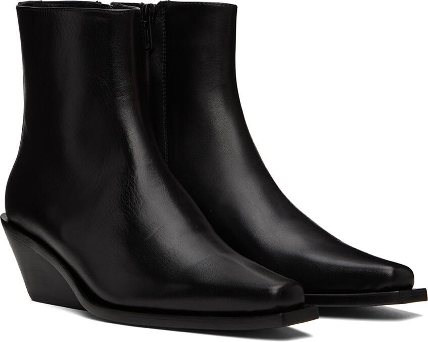 Ann Demeulemeester Black Gerda Boots - Picture 2