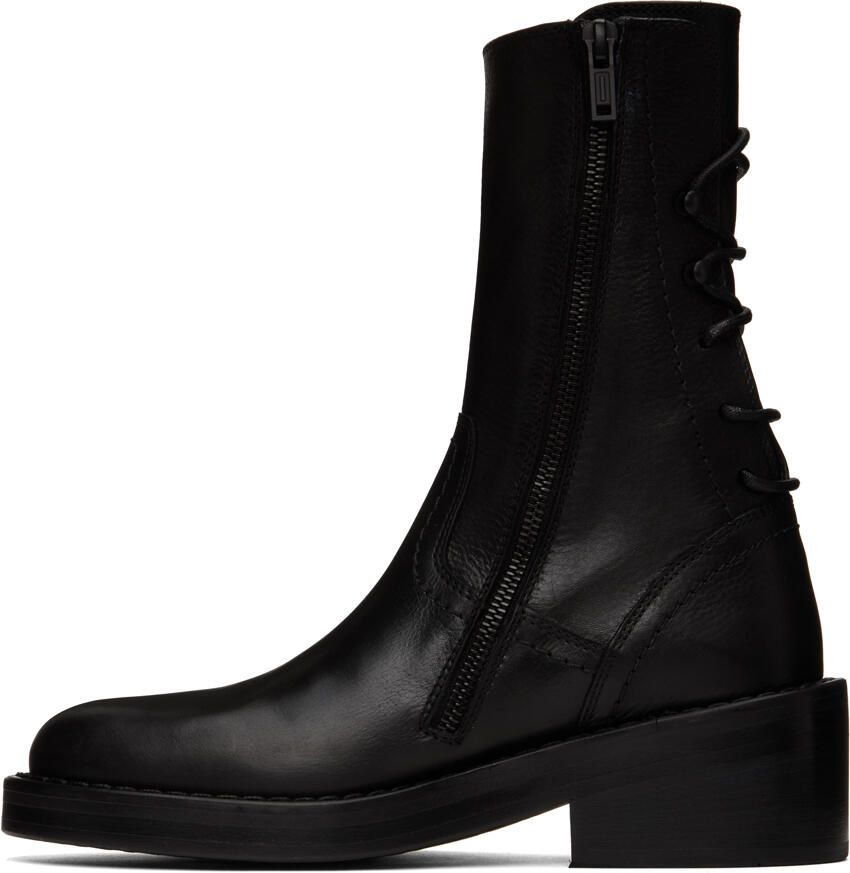 Ann Demeulemeester Black Henrica Boots