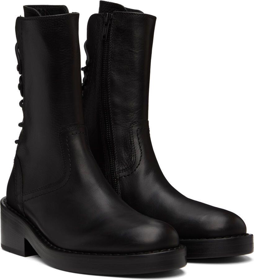 Ann Demeulemeester Black Henrica Boots - Picture 2