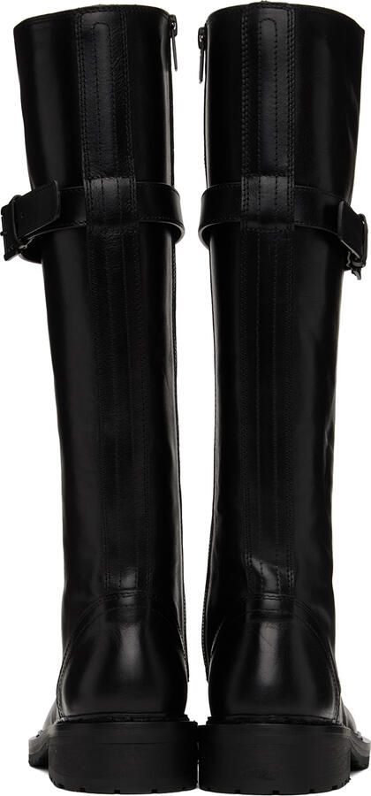 Ann Demeulemeester Black High Danny Boots - Picture 4
