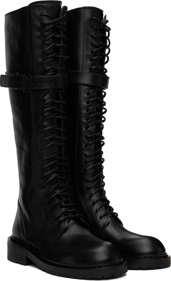 Ann Demeulemeester Black High Danny Boots - Picture 2