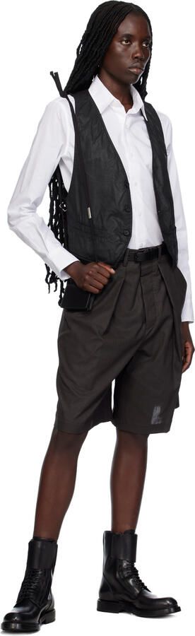 Ann Demeulemeester Black Jeroom Combat Boots - Picture 4