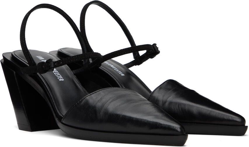 Ann Demeulemeester Black Kyara Mules - Picture 2