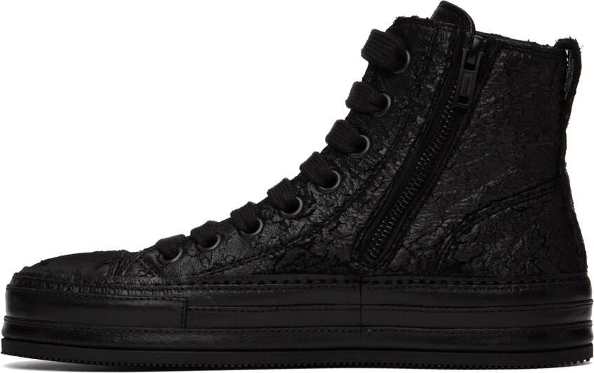 Ann Demeulemeester Black Raven Sneakers - Picture 3