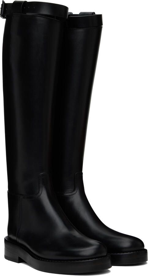 Ann Demeulemeester Black Stan Boots - Picture 2