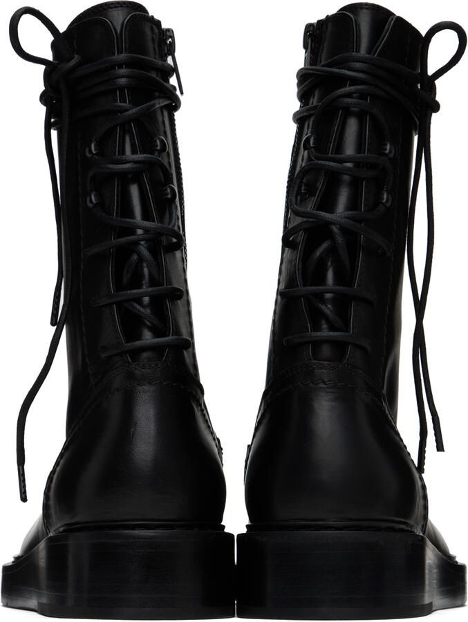 Ann Demeulemeester Black Victor Boots - Picture 3