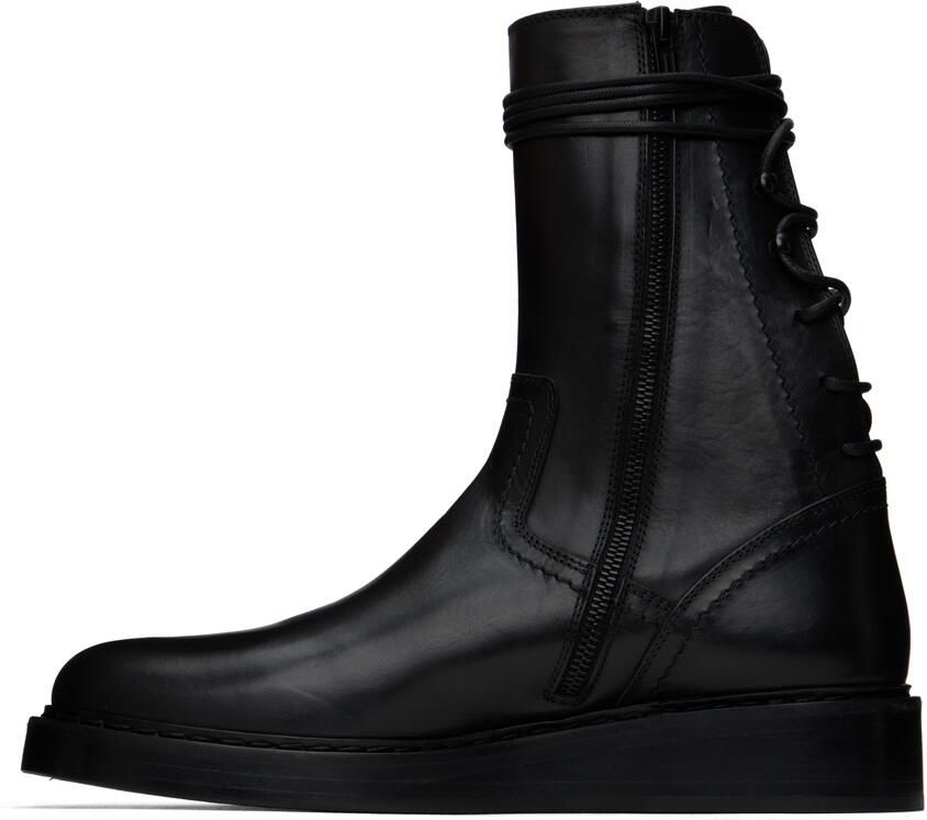 Ann Demeulemeester Black Victor Boots - Picture 2