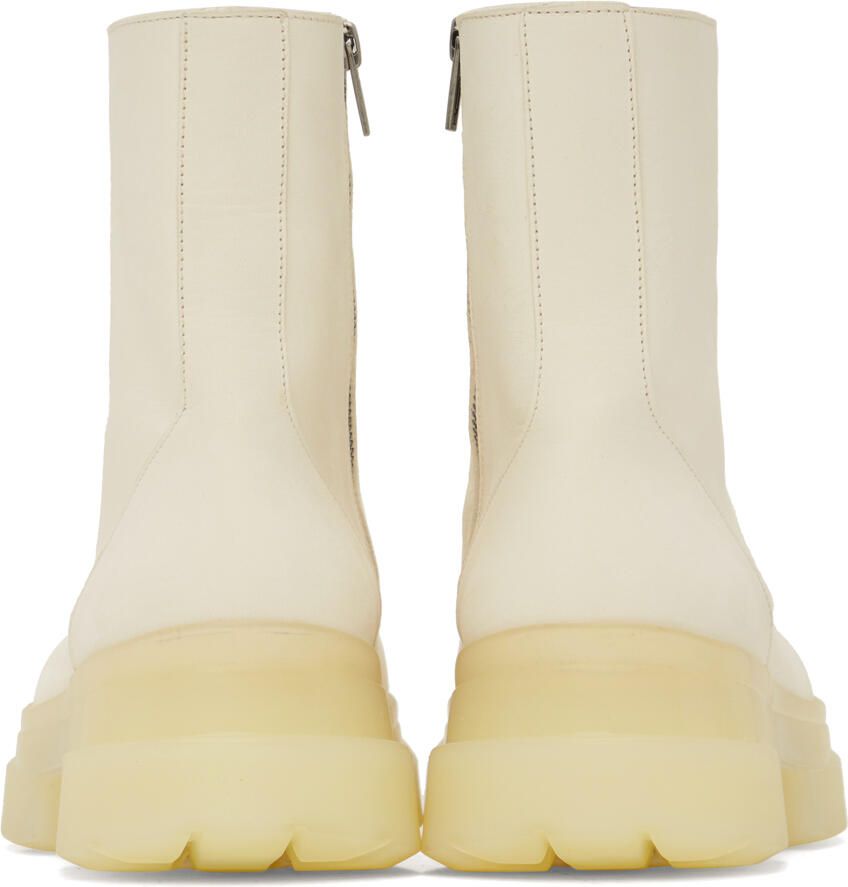 Ann Demeulemeester White Koos Boots