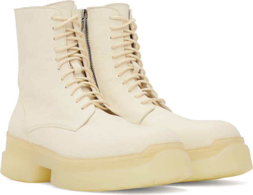 Ann Demeulemeester White Koos Boots - Picture 2