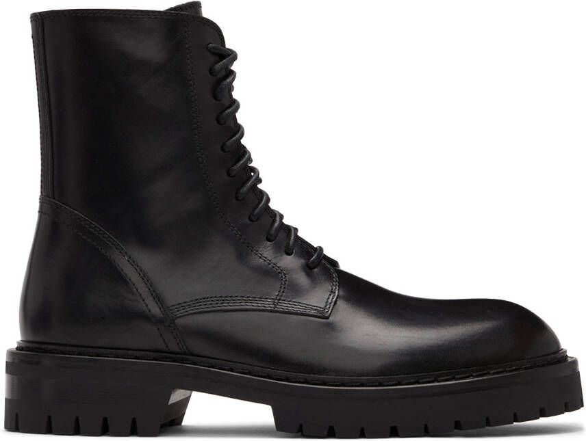 Ann Demeulemeester Black Alec Ankle Boots - Picture 4