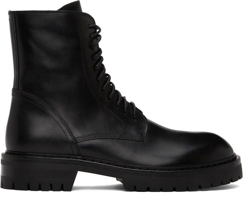 Ann Demeulemeester Black Alec High Boots - Picture 2