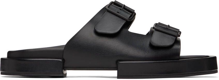 Ann Demeulemeester Black Henri Sandals - Picture 5
