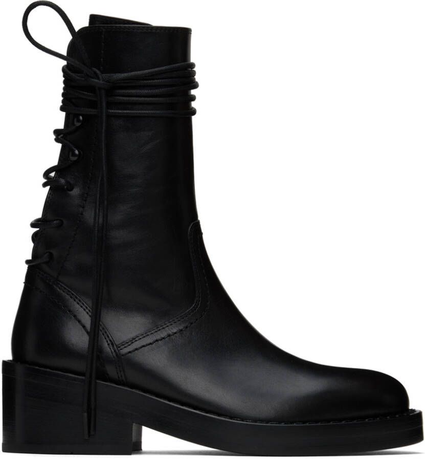 Ann Demeulemeester Black Henrica Boots