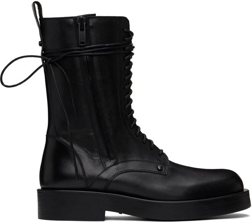 Ann Demeulemeester Black Maxim Boots
