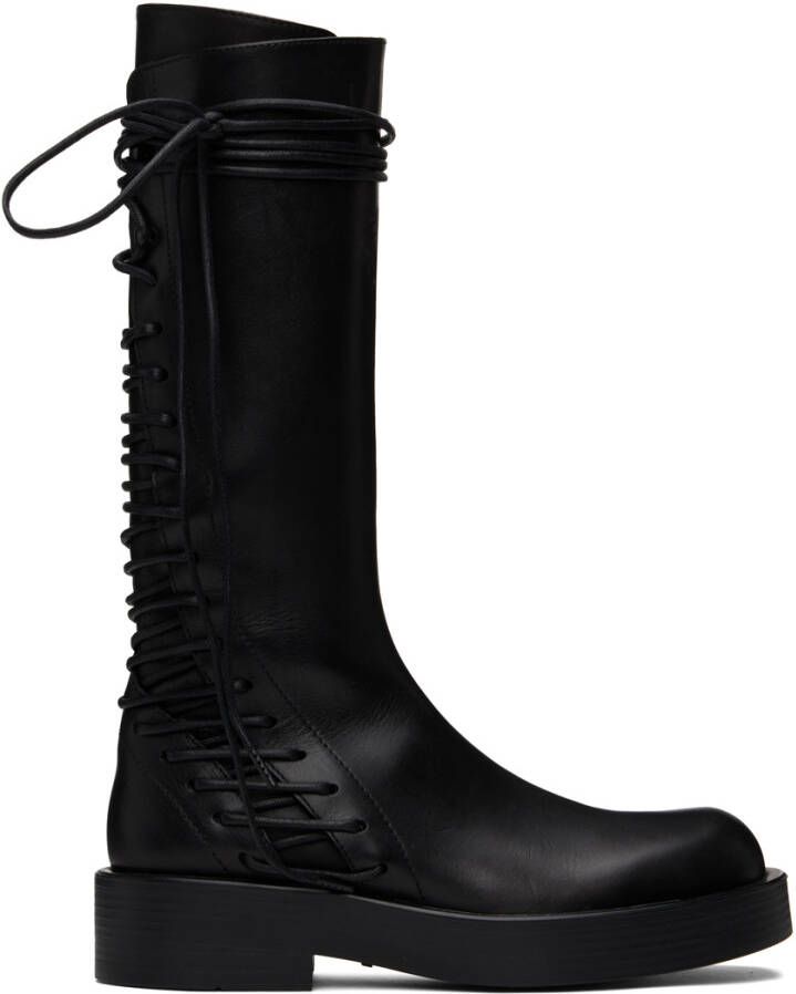Ann Demeulemeester Black Mick Boots