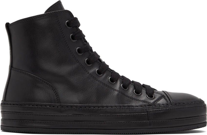 Ann Demeulemeester Black Raven Sneakers - Picture 5