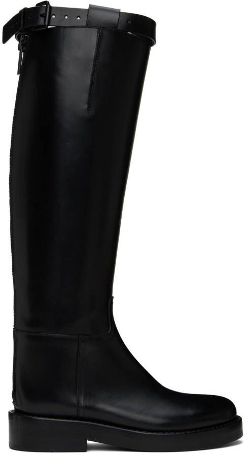 Ann Demeulemeester Black Stan Boots - Picture 3