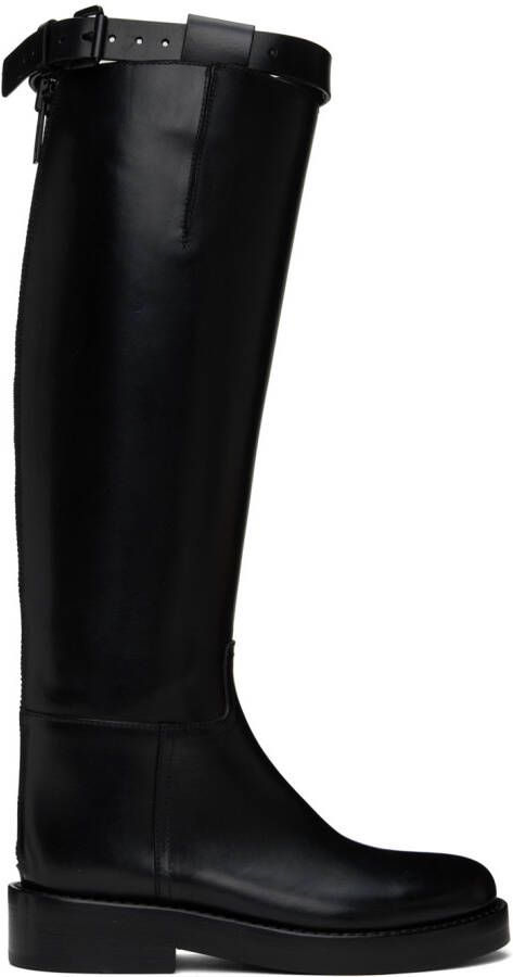 Ann Demeulemeester Black Stan Boots - Picture 6