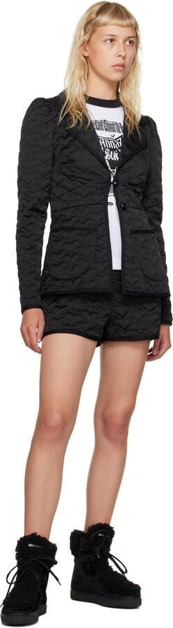 Anna Sui Black Pajar Edition Mod Boots - Picture 4