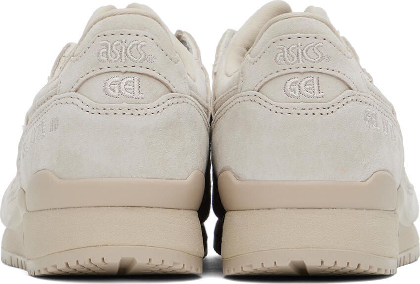 Asics Beige GEL-LYTE III OG Sneakers - Picture 6