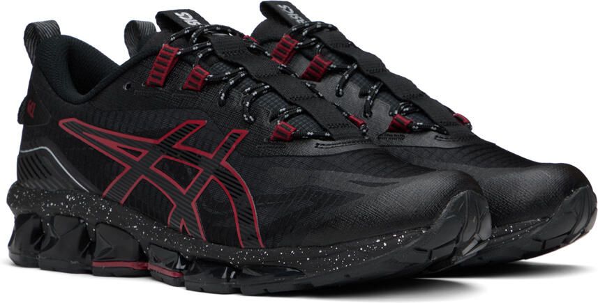 Asics Black & Burgundy GEL-QUANTUM 360 VII Sneakers - Picture 2