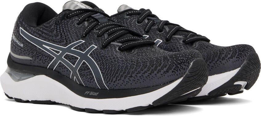 Asics Black & Gray Gel-Cumulus 24 Sneakers - Picture 3