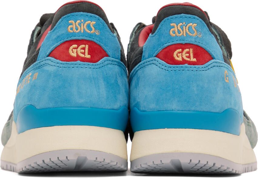 Asics Black & Green Gel-Lyte III OG Sneakers