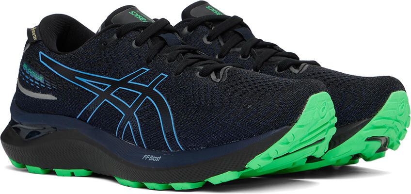 Asics Black & Navy GEL-CUMULUS 24 GTX Sneakers - Picture 2