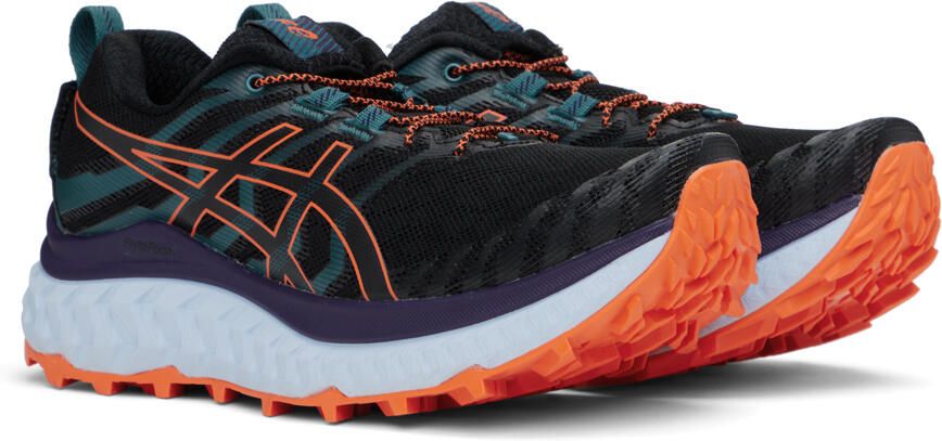Asics Black & Orange Trabuco Max Sneakers - Picture 2