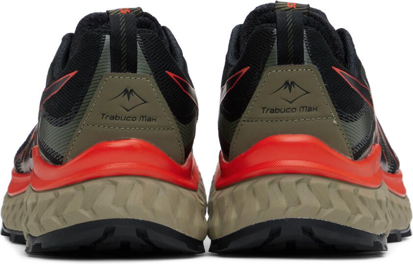 Asics Black & Orange Trabuco Max Sneakers