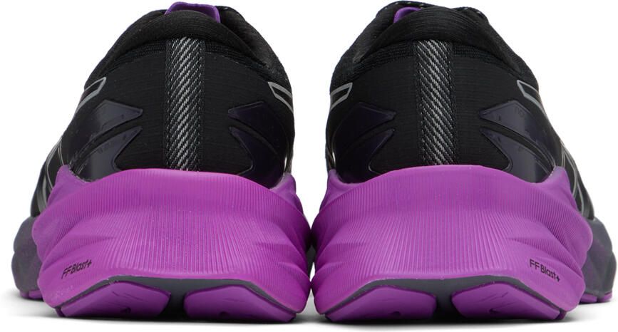 Asics Black & Purple NOVABLAST 3 LITE-SHOW Sneakers - Picture 4