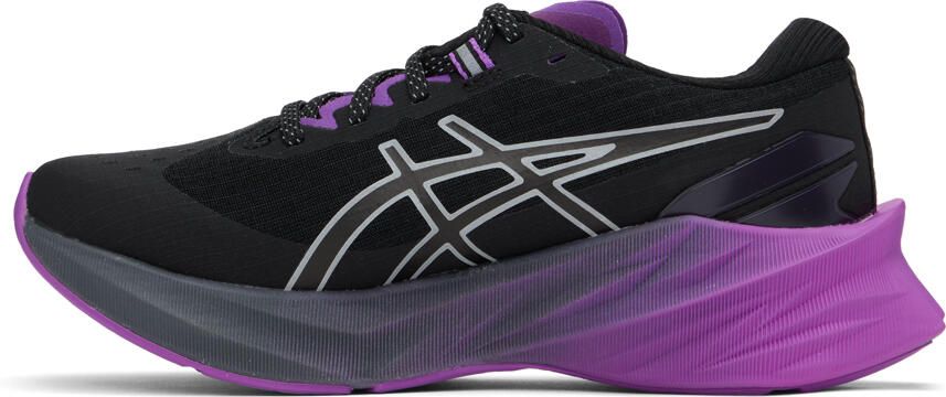 Asics Black & Purple NOVABLAST 3 LITE-SHOW Sneakers - Picture 2