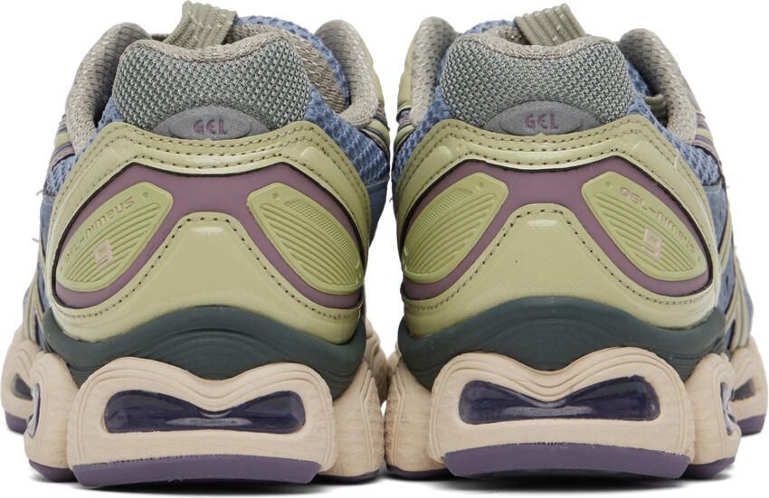 Asics Blue & Green UB3-S Gel-Nimbus 9 Sneakers
