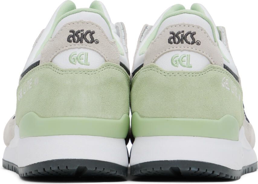 Asics Green & Off-White GEL-LYTE III OG Sneakers
