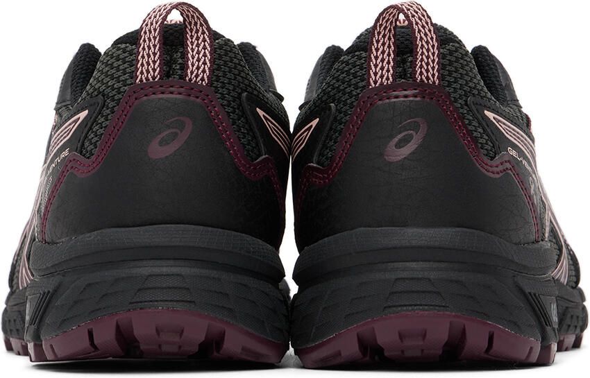 Asics Kids Black & Pink Gel-Venture 8 Big Kids Sneakers