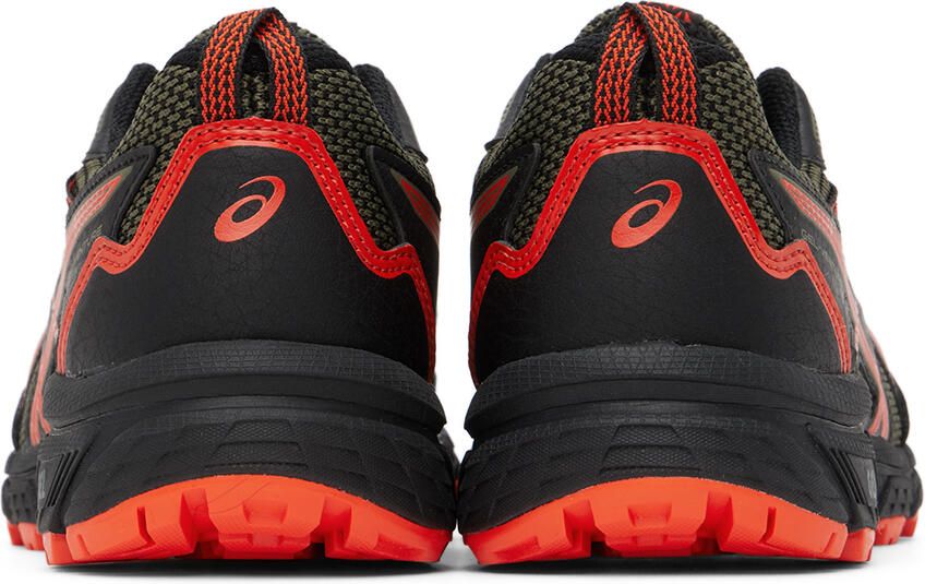 Asics Kids Black & Red Gel-Venture 8 Big Kids Sneakers