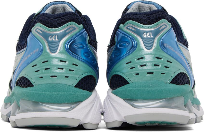 Asics Navy & Green Gel-Kayano 14 Sneakers