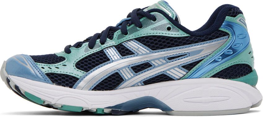Asics Navy & Green Gel-Kayano 14 Sneakers - Picture 3