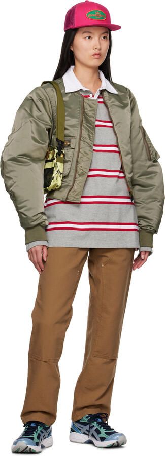 Asics Navy & Green Gel-Kayano 14 Sneakers - Picture 4